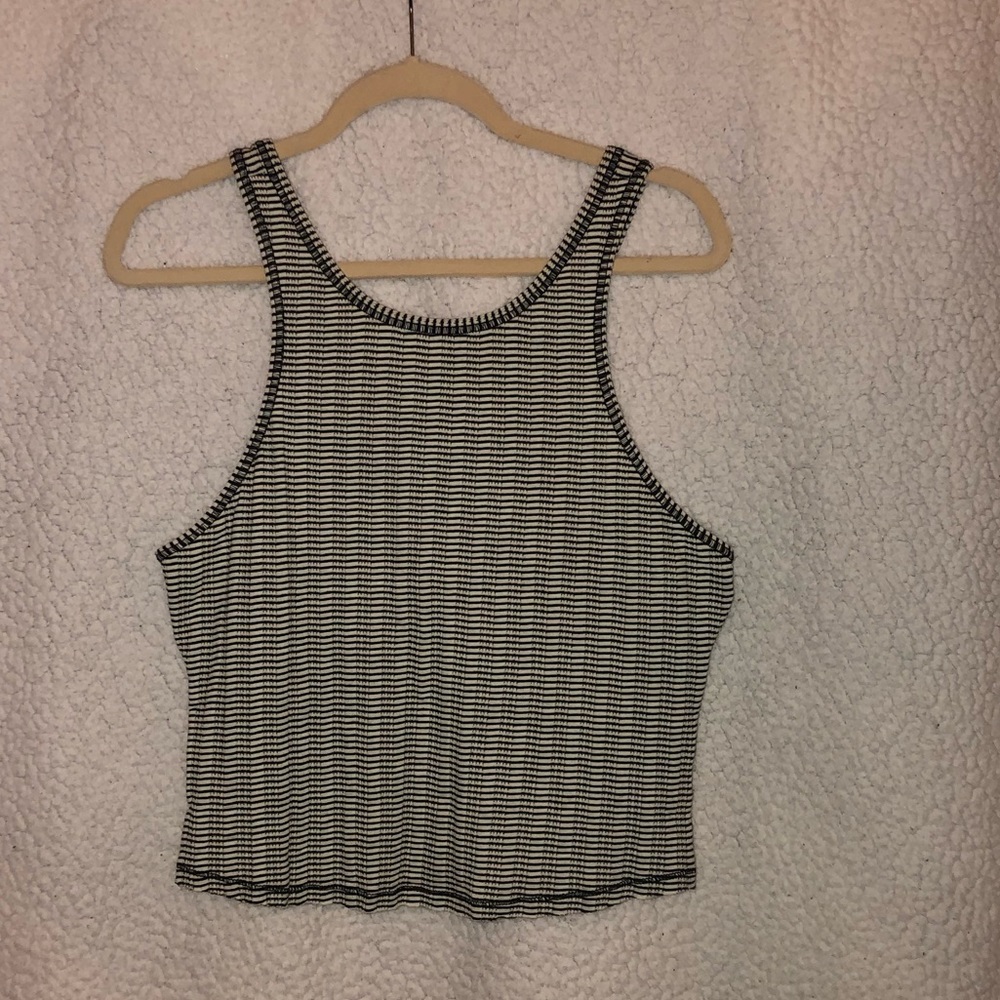 THICK STRIPED CROP TANK!